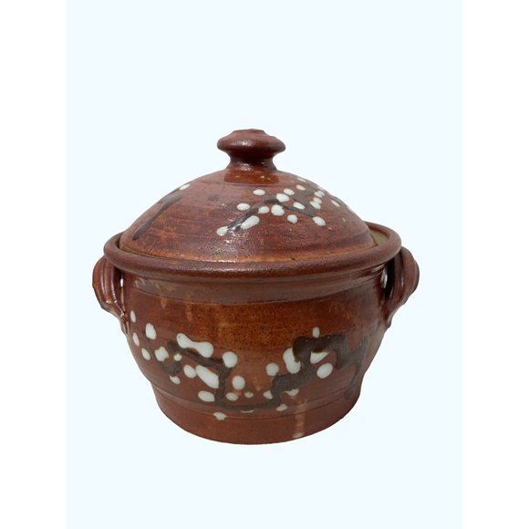 Unbranded Other - Bean Pot Pottery Casserole Studio Piece Stoneware